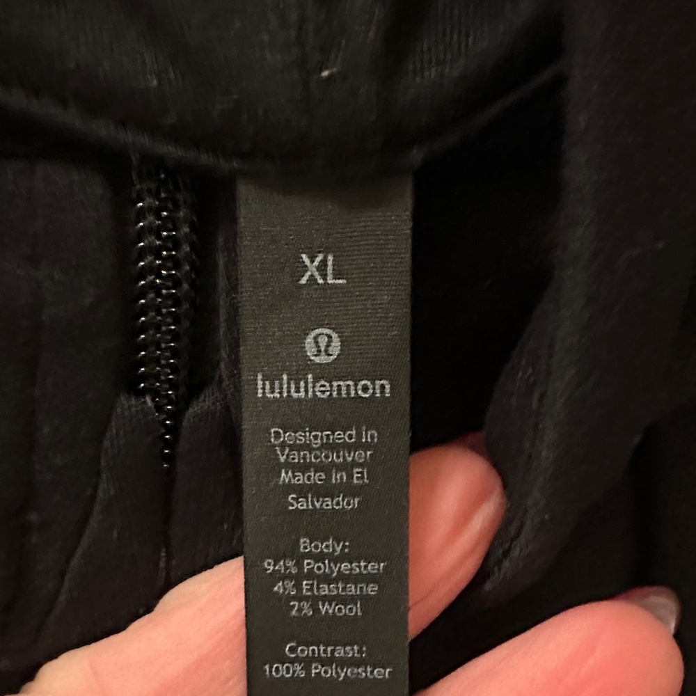 lululemon x SoulCycle athletica Men's Black Zip-Up Sweater - Picture 5 of 5